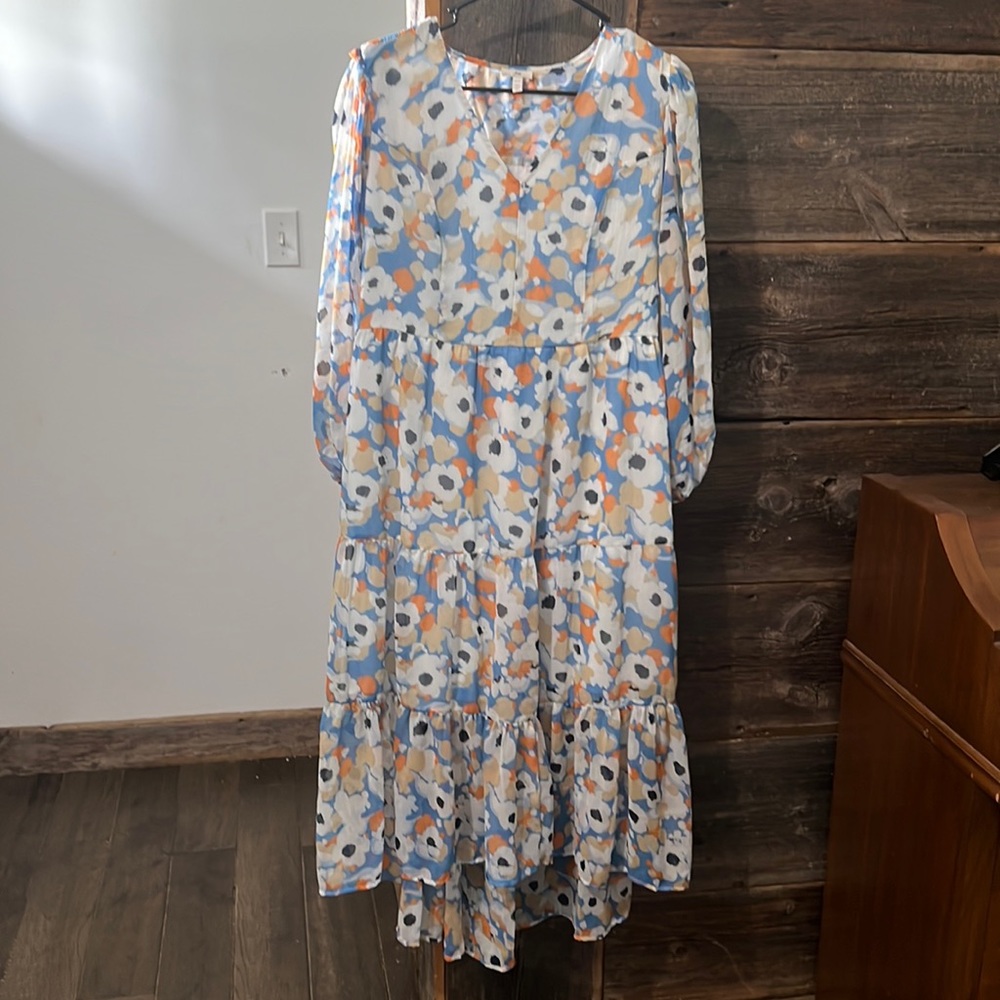 Soft flowy maxi dress